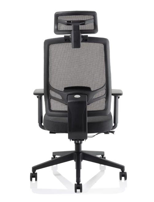 Office Chairs Ergo Twist Mesh Back Task Operator Chair with Headrest KC0298 by Dynamic - enlarged view