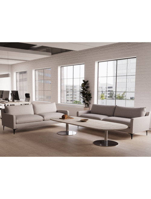 Reception Seating Emmy Cushioned 3 Seater Sofa EMYSF by Dynamic - enlarged view