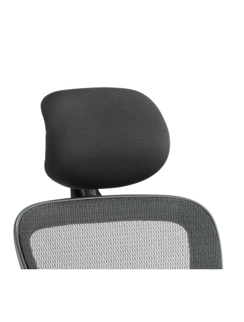 Office Chairs Stealth Shadow Mesh Back Ergonomic Posture Chair PO000019 by Dynamic - enlarged view