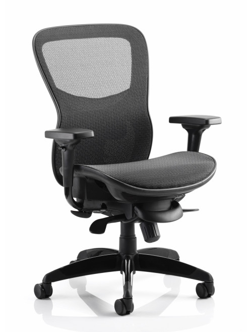 Office Chairs Stealth Shadow Mesh Back Ergonomic Posture Chair PO000021 by Dynamic