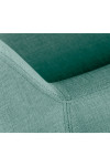 Reception Seating Skandi 3 Seater Sofa Ocean Green 7982 by Teknik - enlarged view