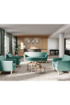 Reception Seating Skandi Armchair Ocean Green 7980 by Teknik - enlarged view