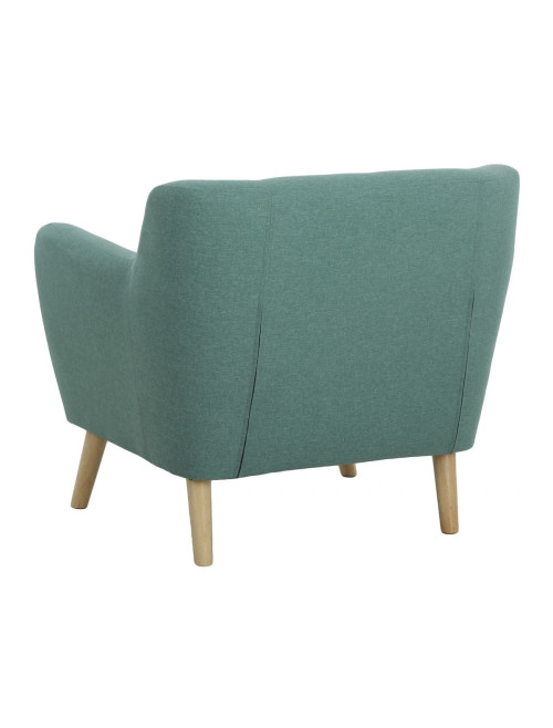 Reception Seating Skandi Armchair Ocean Green 7980 by Teknik - enlarged view