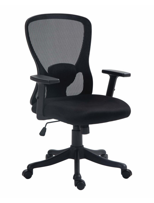 Office Chair Nimbus Black Mesh Chair BCM/B560/BK by Nautilus