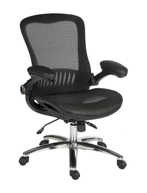 Mesh Office Chair Black Harmony Executive Chair 6956 by Teknik - enlarged view