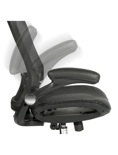 Mesh Office Chair Black Harmony Executive Chair 6956 by Teknik - enlarged view