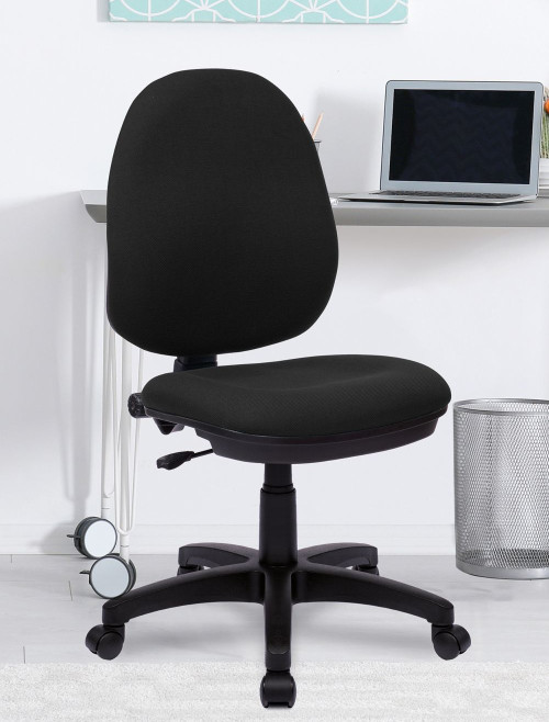 Fabric Office Chair Black Java 100 Task Operator Chair BCF/I300/BK by Eliza Tinsley