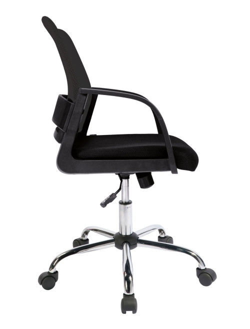 Operator Chair Black Calypso Mesh Office Chair BCM/F1204/BK by Eliza Tinsley - enlarged view