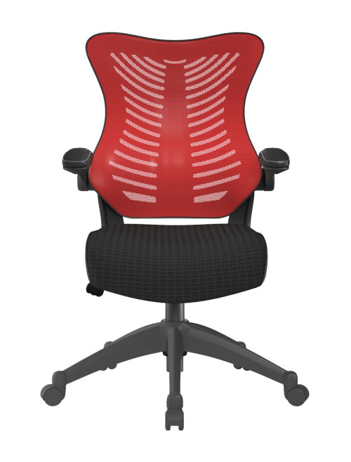 Mesh Office Chair Red Mercury 2 Executive Computer Chair BCM/L1304/RD by Eliza Tinsley - enlarged view