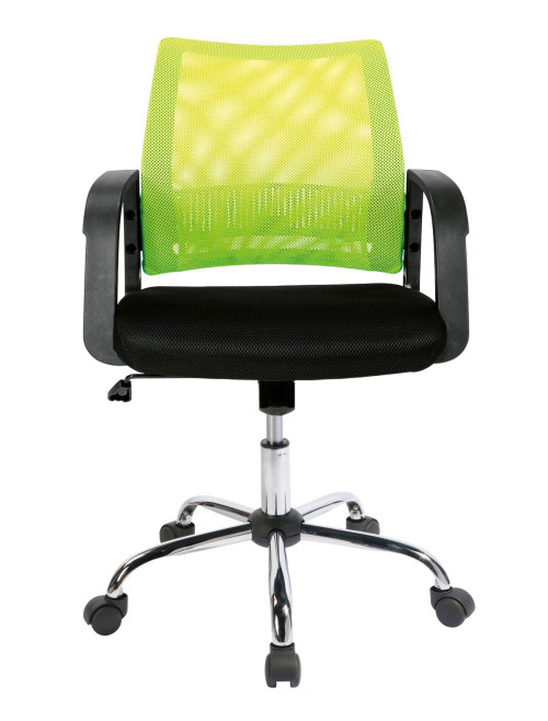 Operator Chair Green Calypso Mesh Office Chair BCM/F1204/GN by Eliza Tinsley - enlarged view