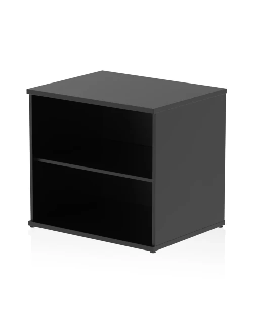 Black Office Bookcase Impulse Desk High Bookcase I005795 by Dynamic