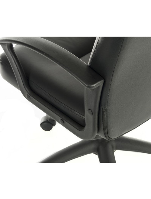 Office Chair Black Leader Executive Chair 6987 by Teknik - enlarged view