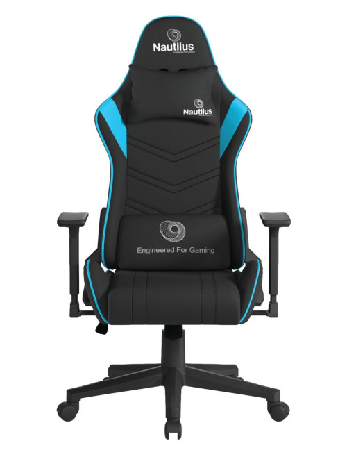 Office Chairs Blue/Black Apollo Ergonomic Gaming Chair by Nautilus - enlarged view