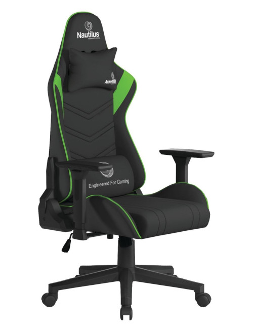 Office Chairs Green/Black Apollo Ergonomic Gaming Chair by Nautilus - enlarged view