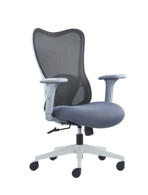 Mesh Office Chair Grey Zephyr Ergonomic Mesh Chair by Nautilus