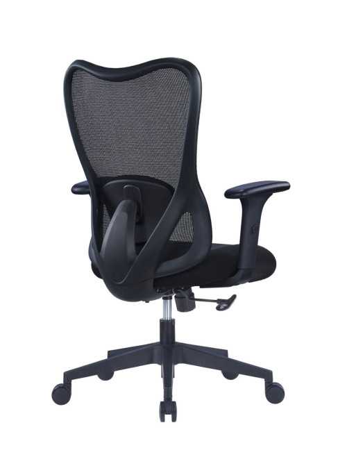 Mesh Office Chair Black Zephyr Ergonomic Mesh Chair by Nautilus - enlarged view