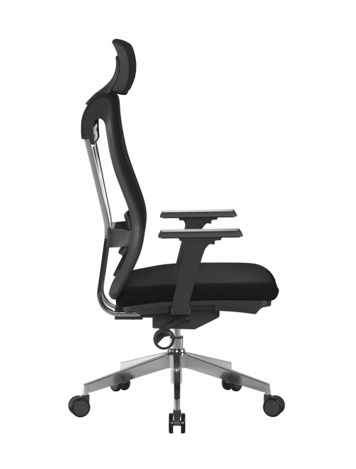 Mesh Office Chair Black Moritz 24 Hour Ergonomic Mesh Chair by Nautilus - enlarged view