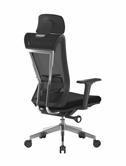 Mesh Office Chair Black Moritz 24 Hour Ergonomic Mesh Chair by Nautilus - enlarged view