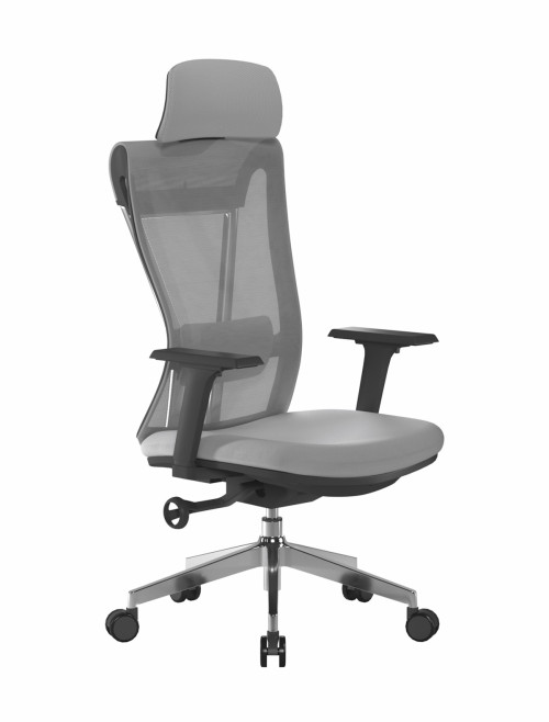 Mesh Office Chair Grey Moritz 24 Hour Ergonomic Mesh Chair by Nautilus