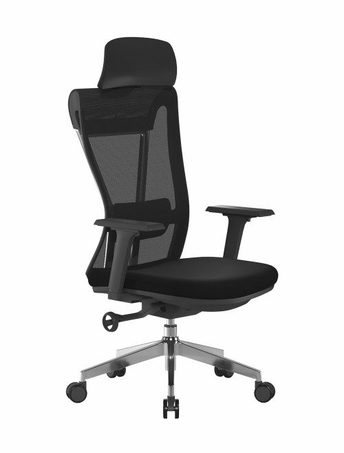 Mesh Office Chair Black Moritz 24 Hour Ergonomic Mesh Chair by Nautilus