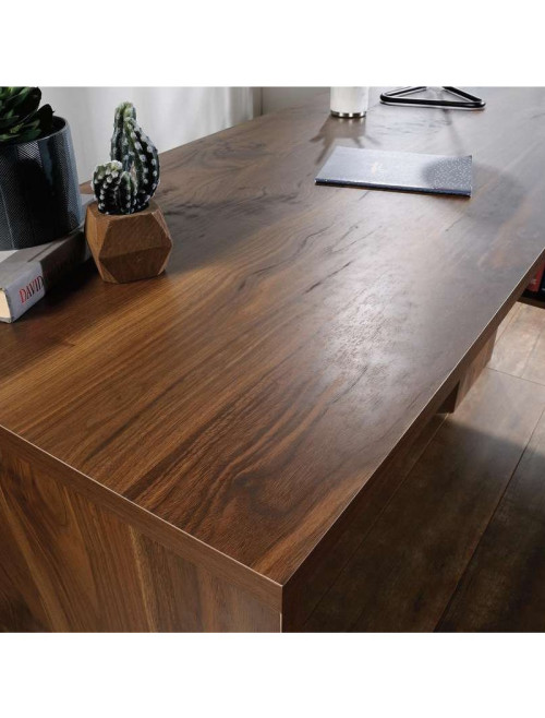 Home Office Desks Hampstead Park Walnut Corner Desk by Teknik - enlarged view