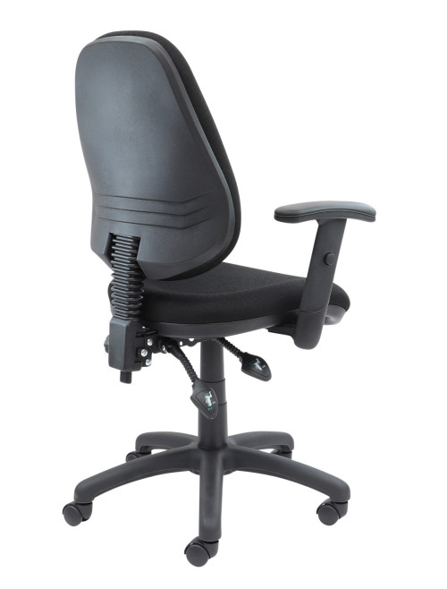 Fabric Office Chair Black Vantage 102 Operator Chair V102-00-K by Dams - enlarged view