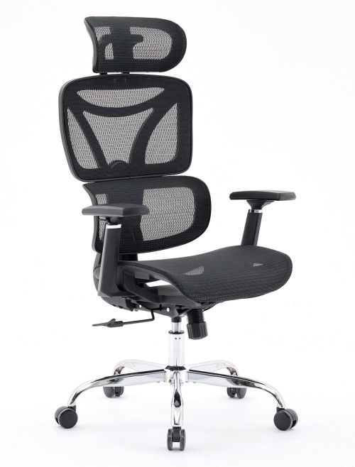 Mesh Office Chair Black Elite Computer Chair 254-11-01-01-01 - enlarged view