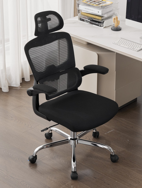 Mesh Office Chair Black Supreme Computer Chair 253-11-01-01-01