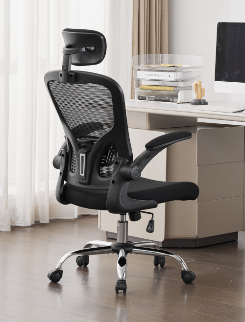 Mesh Office Chair Black Prime Plus Computer Chair 252-11-01-01-01 - enlarged view