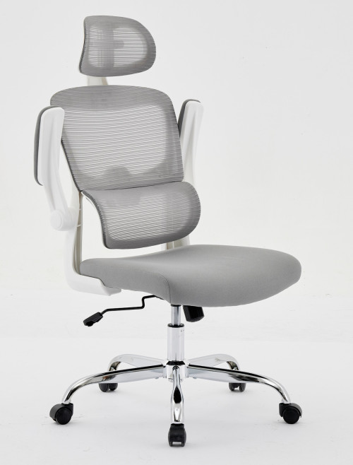 Mesh Office Chair Grey Supreme Computer Chair 253-11-03-04-01 - enlarged view