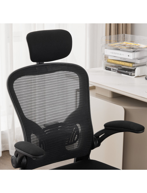 Mesh Office Chair Black Prime Plus Computer Chair 252-11-01-01-01 - enlarged view