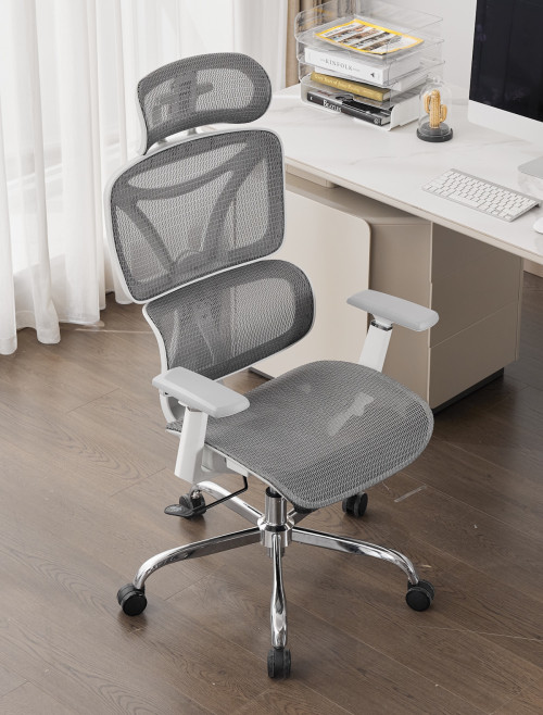 Mesh Office Chair Grey Elite Executive Chair 254-11-03-04-01