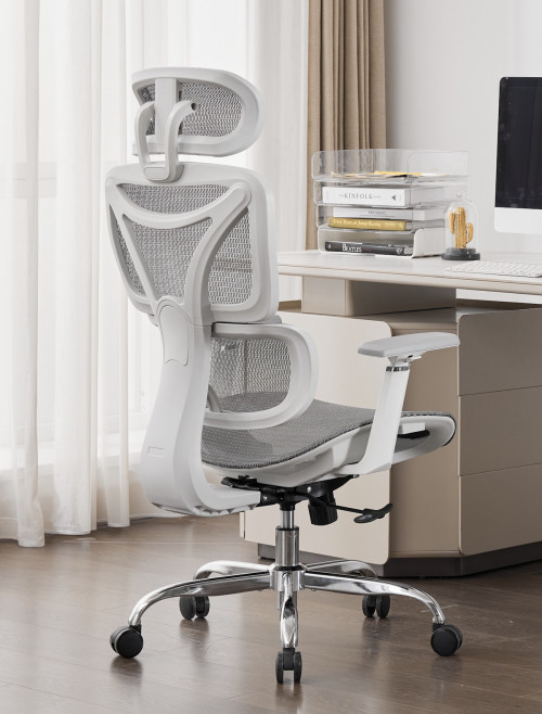 Mesh Office Chair Grey Elite Computer Chair 254-11-03-04-01 - enlarged view