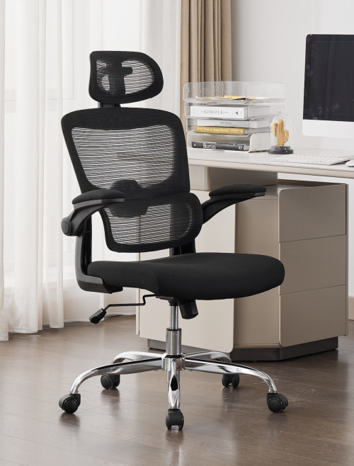 Mesh Office Chair Black Supreme Computer Chair 253-11-01-01-01 - enlarged view