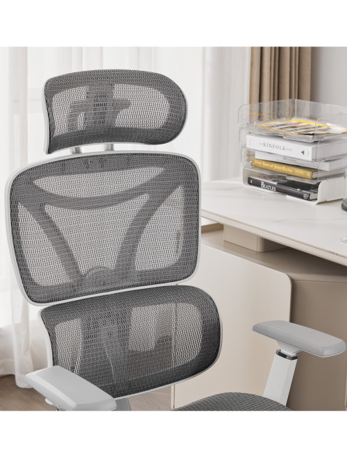 Mesh Office Chair Grey Elite Computer Chair 254-11-03-04-01 - enlarged view