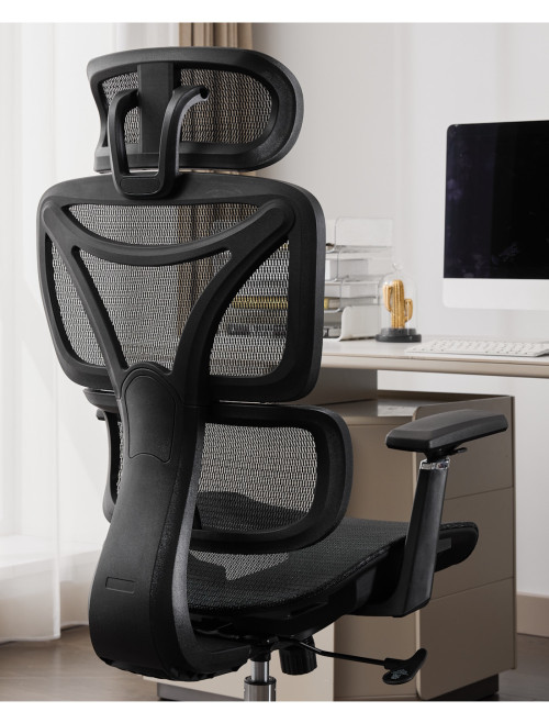 Mesh Office Chair Black Elite Computer Chair 254-11-01-01-01 - enlarged view