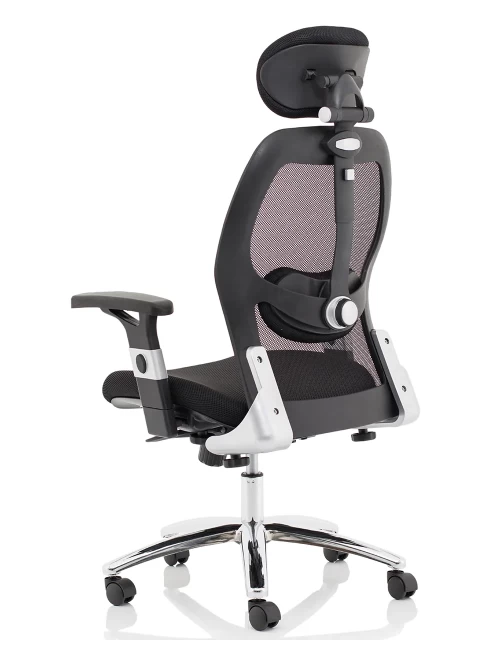 Mesh Office Chair Black Sanderson II Executive Chair OP000244 - enlarged view