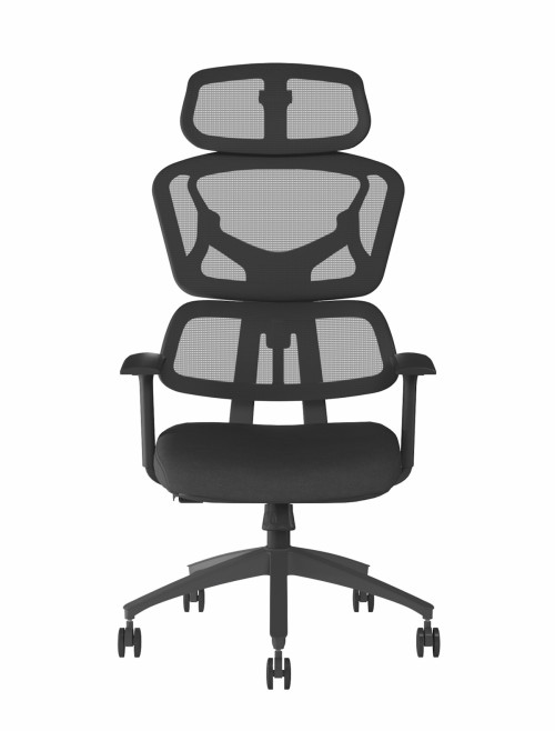 Mesh Office Chair Black Trinity Ergonomic Mesh Chair BCM/K470/BK - enlarged view