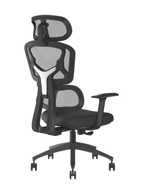 Mesh Office Chair Black Trinity Ergonomic Mesh Chair BCM/K470/BK - enlarged view