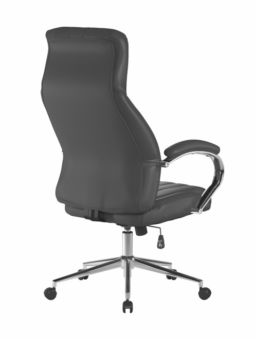 Office Chair Black Windermere PU Ergonomic Managers Chair BCP/G312/BK - enlarged view