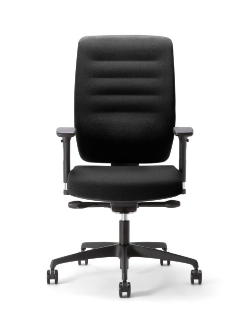 Office Chair Black Bengal High Back 24 Hour Heavy Duty Chair CH0740BK - enlarged view