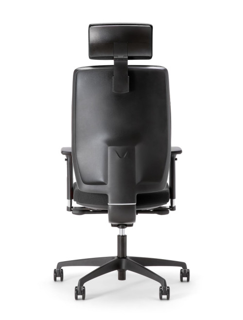 Office Chair Black Bengal High Back 24 Hour Heavy Duty Chair CH0742BK - enlarged view