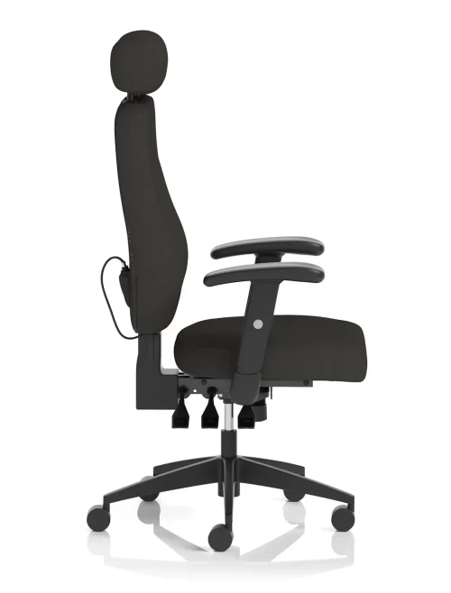 Office Chairs Black Nexus Fabric Executive Chair OP000345 - enlarged view