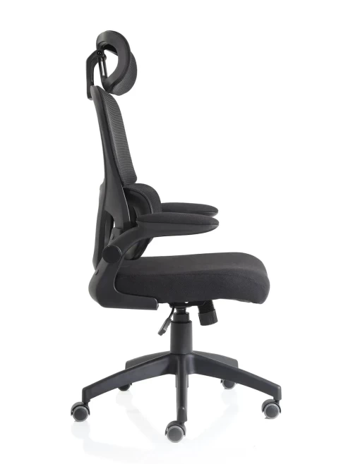 Mesh Office Chairs Iris Task Operator Chair with Headrest OP000321 - enlarged view