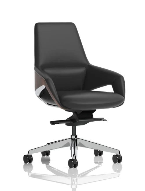 Faux Leather Office Chair Black Olive Executive Chair EX000261