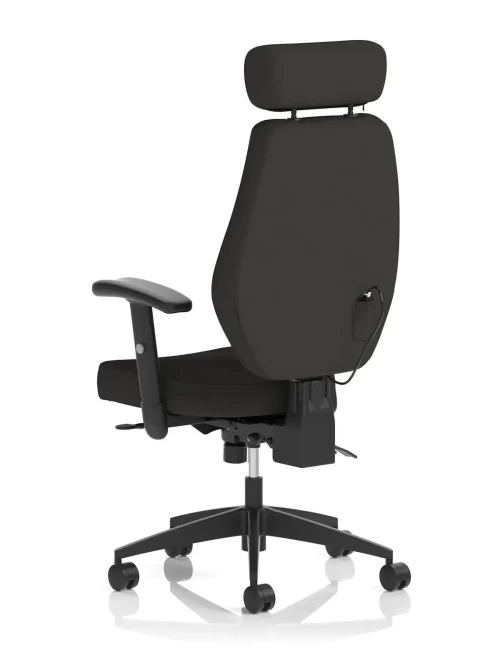 Office Chairs Black Nexus Fabric Executive Chair OP000345 - enlarged view