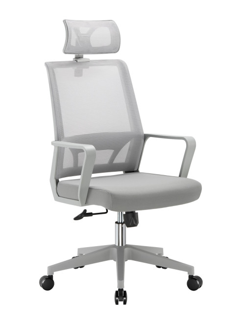 Mesh Office Chair Cambridge Plus Grey Office Chair CH-CAMP-GRY - enlarged view