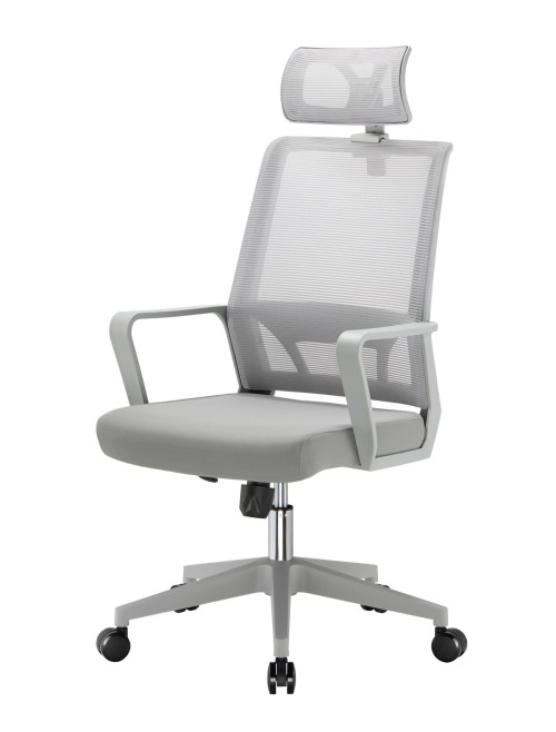 Mesh Office Chair Cambridge Plus Grey Office Chair CH-CAMP-GRY - enlarged view