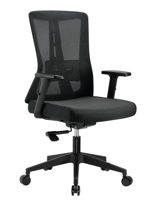 Mesh Office Chair Oxford Black Office Chair CH-OXF-BLK - enlarged view