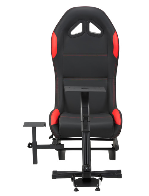 Gaming Chair Nurburg Black and Red Racing Sim Cockpit CH-NUR-RED - enlarged view